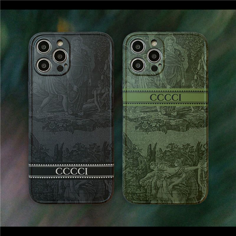 

Forest Fashion Designer Phone Cases For Iphone 14 Pro Max 13 Mini 12 11 Sets Max Plus Xs Xr X PLUS L Casual G Green River 22110402CZ