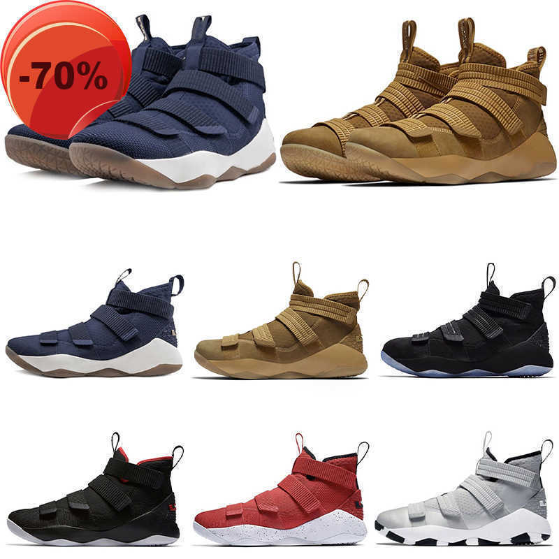 

Boots Basketball Shoes Baskets James 11s Soldier 2022 New Arrival Zapatos Cavs Silver Bullet Sneakers Trainers Men 11 Lebrons Women Size 40-46, A5 40-46