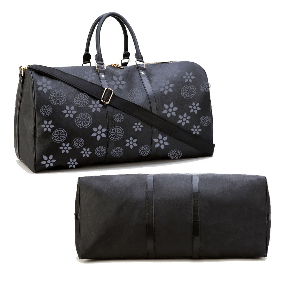 

Luggage boarding Totes Bag Designer handbags Women lvs Shoulder bags PU leather Classic Pocket Christmas Gift Flower Handle Travel Crossbody Purse 12pieces/box, Black