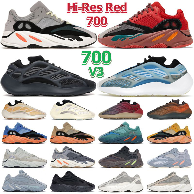 

Designer 700 V3 Sneakers V2 Running Shoes Men Women Azael Alvah Fade Salt Solid Grey Analog Hi-Res Red Blue Static Vanta Mens Outdoor Traienrs Runners, #7 36-45 s-black