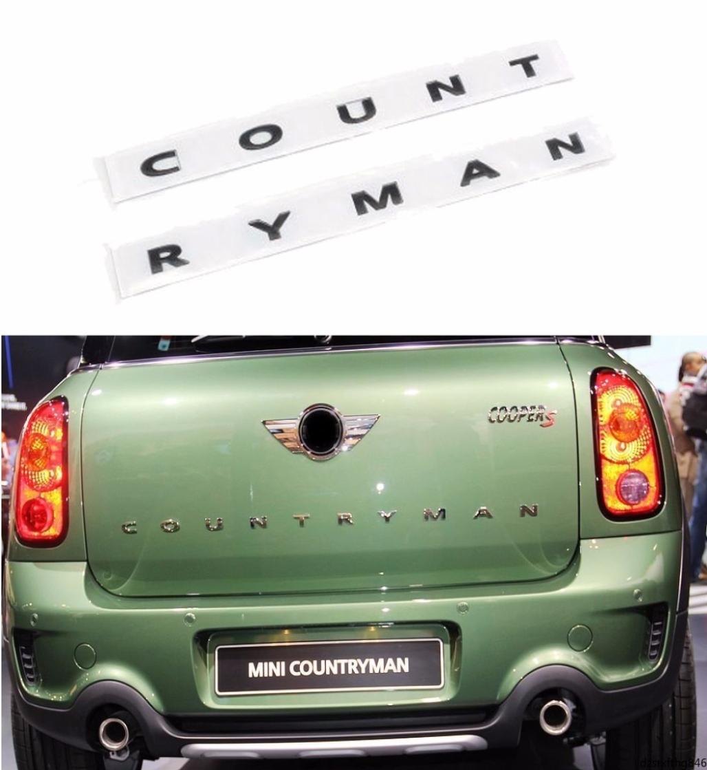 

Mini Cooper Countryman R60 F60 3D Metal Emblem Badge Sticker Decals9619375, Colour