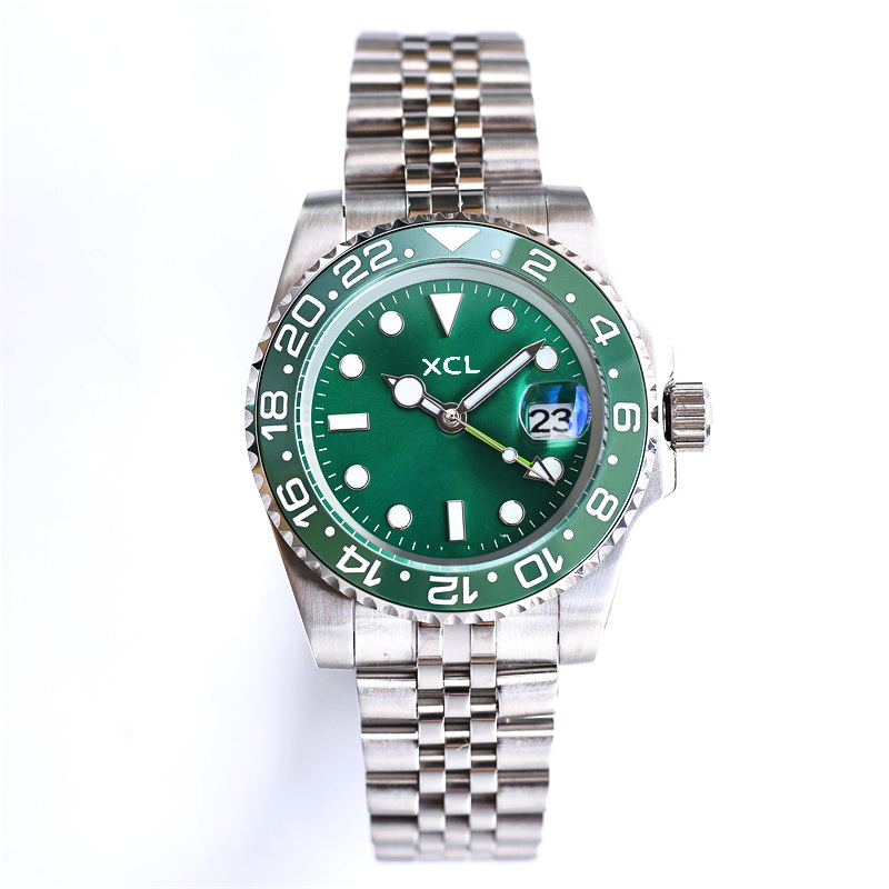 

Designer gmt green watch for man Watches Daydate 41mm 40mm 42mm Datejust 904l Automatic Mechanical Sapphire Glass Oyster Luxurious Watchs, Box