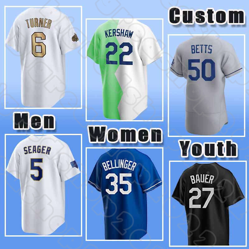 

Freddie Freeman Baseball Julio Urias Jerseys Los Trea Turner Angeles Mookie Betts Dodgers Justin Turner Chris Taylor Max Muncy Dustin May Clayton Kershaw Will Smith, Custom men (d q)