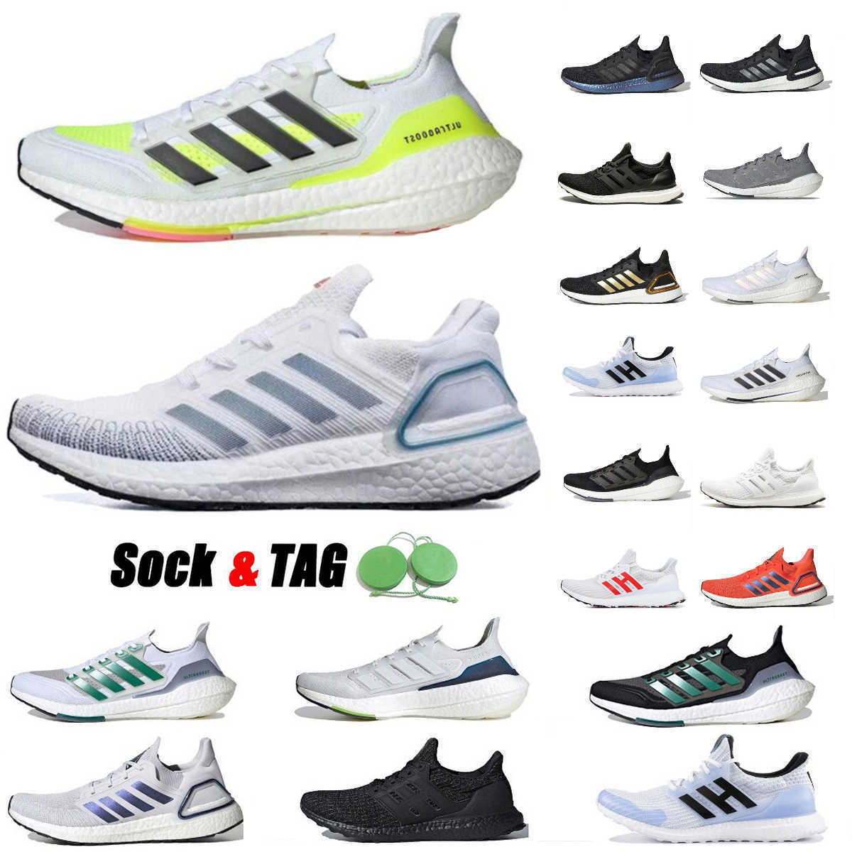 

Running Shoes Sports Trainers Sneakers Fashion Panda Triple White Black Blue Metallic Purple Grey Night Flash Solar Yellow Ultraboosts 2 Tech Lndigo Mens Womens, 26
