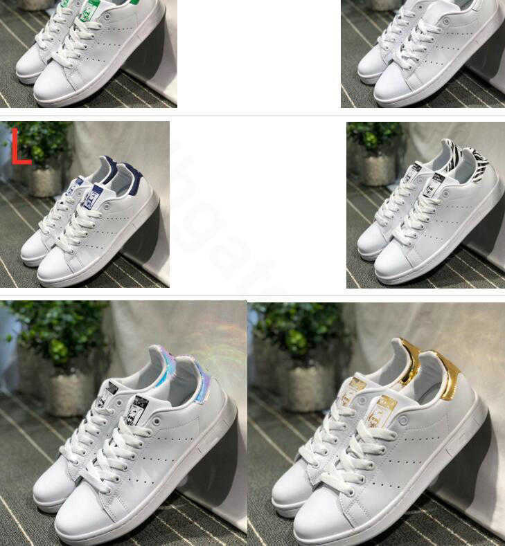 

Brand Shoes Chaussures Stan smith Superstar Hologram platform Leather fashion Pla