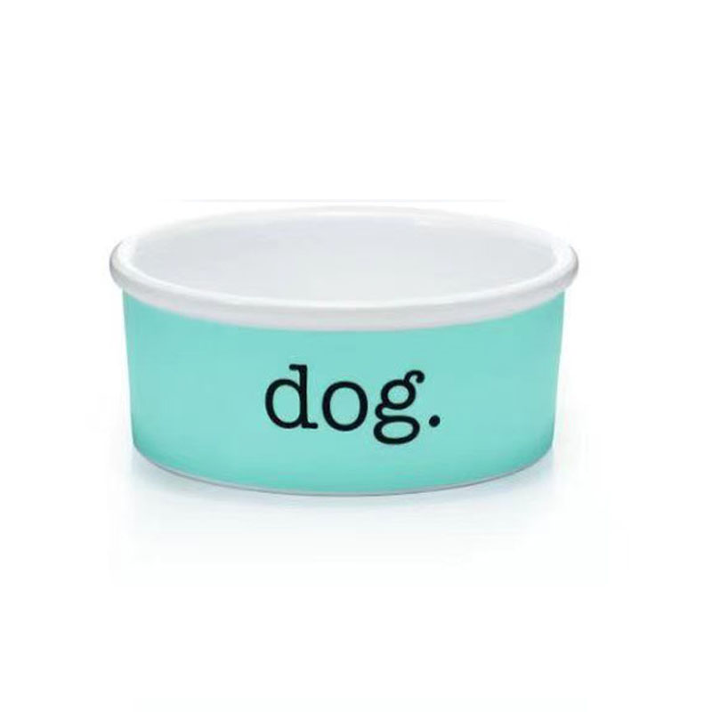 

Luxury Porcelain Dog Bowls Blue Designer Ceramic Pets Supplies Cat Dog Bowl DOGCATSUPER1ST