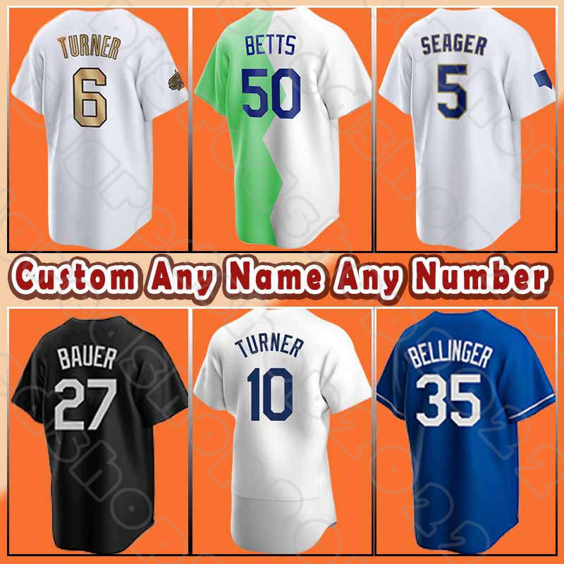 

Dodgers Baseball Mookie Betts Jerseys Trea Turner Freddie Freeman Cody Bellinger Julio Urias Clayton Kershaw Justin Turner Chris Taylor Max Muncy Dustin May, Custom men (d q)