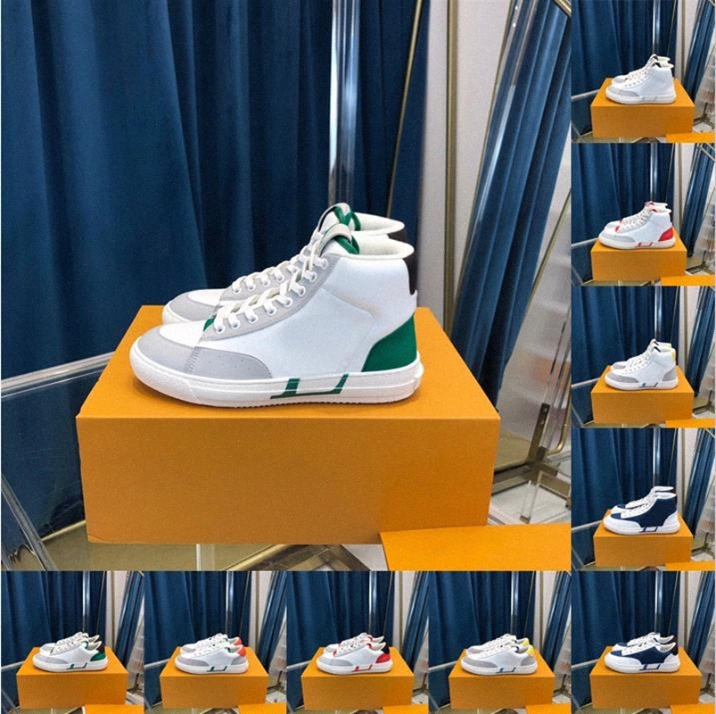 

LM Designer Charlie Casual Shoes trainer Sneakers blazer Women Mens luxury Rivoli printing trainers Genuine Leather Sneakers Size 35-45 750h#