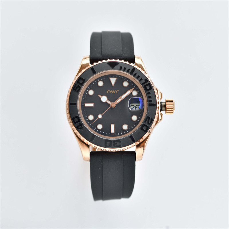 

Wristwatches foreign trade law coupled with the water solid steel luminous waterproof quartz movement watch Greenwich, Color 6