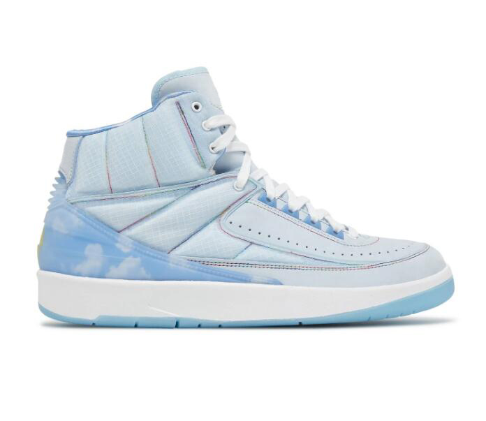 

Best Quality J Balvin x 2 Basketball Shoes Blue 2s Smiling Face Men Women Sports Sneakers With Box