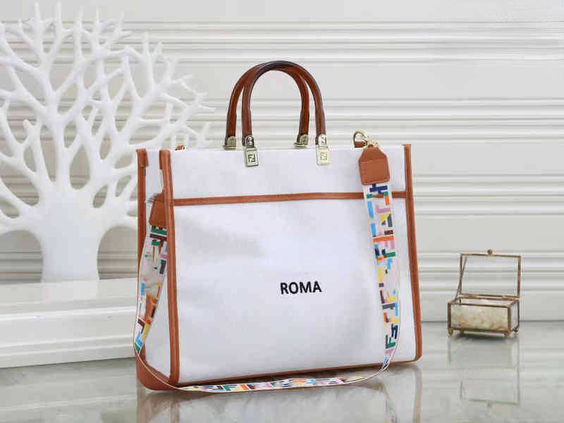 

Designer Handbag Women Large Capacity Canvas Spring Autumn Casual Shopping Tote Bags Y2211