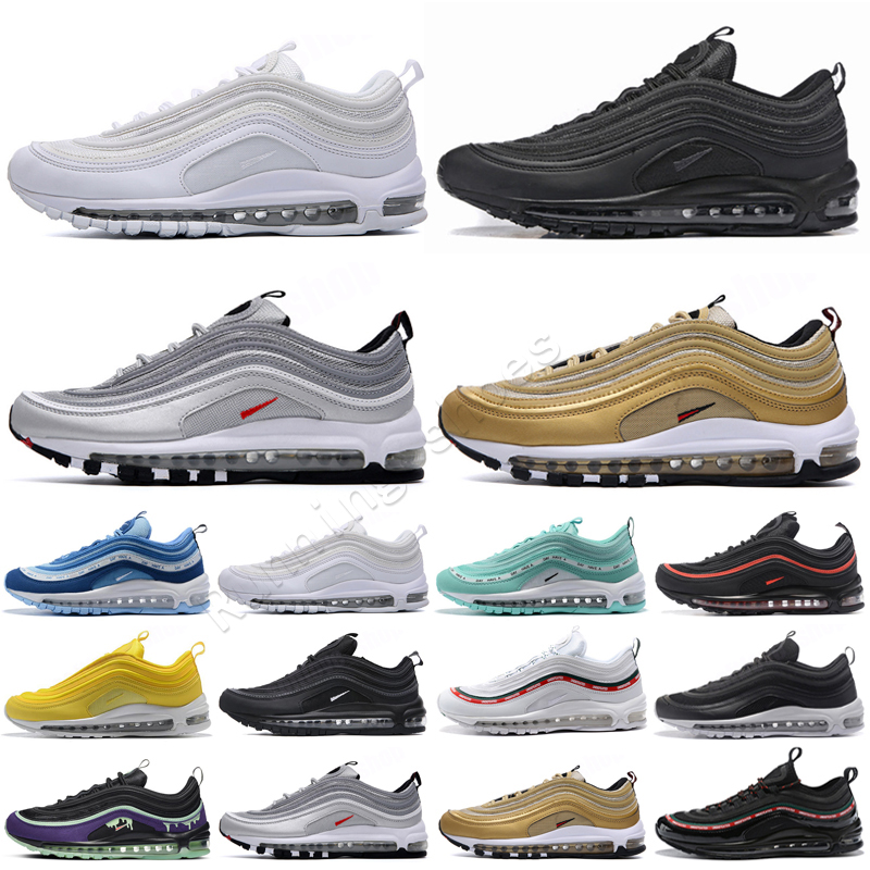 

Running Shoes Mens Trainers Sports Sneakers Triple Black White Silver Bullet South Beach Worldwide Navy Pine Green Bred Men Women Sean Wotherspoon Undftd, Color 2
