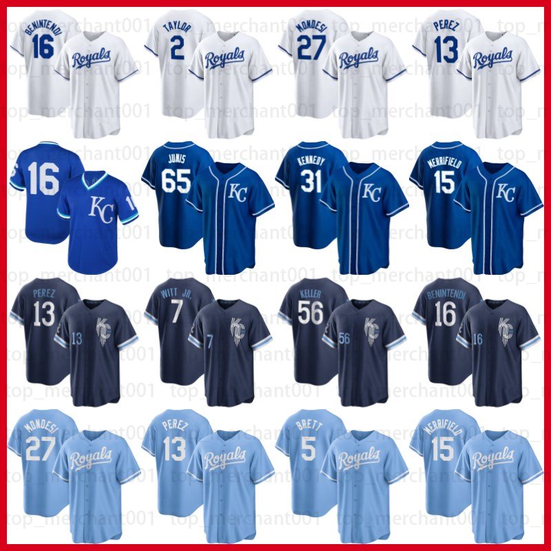 

Bobby Witt Jr Hunter Dozier Baseball Jersey MJ Melendez Salvador Perez Nicky Lopez Michael A. Taylor Whit Merrifield Andrew Benintendi Kansas City Vinnie Royals, Custom men jersey
