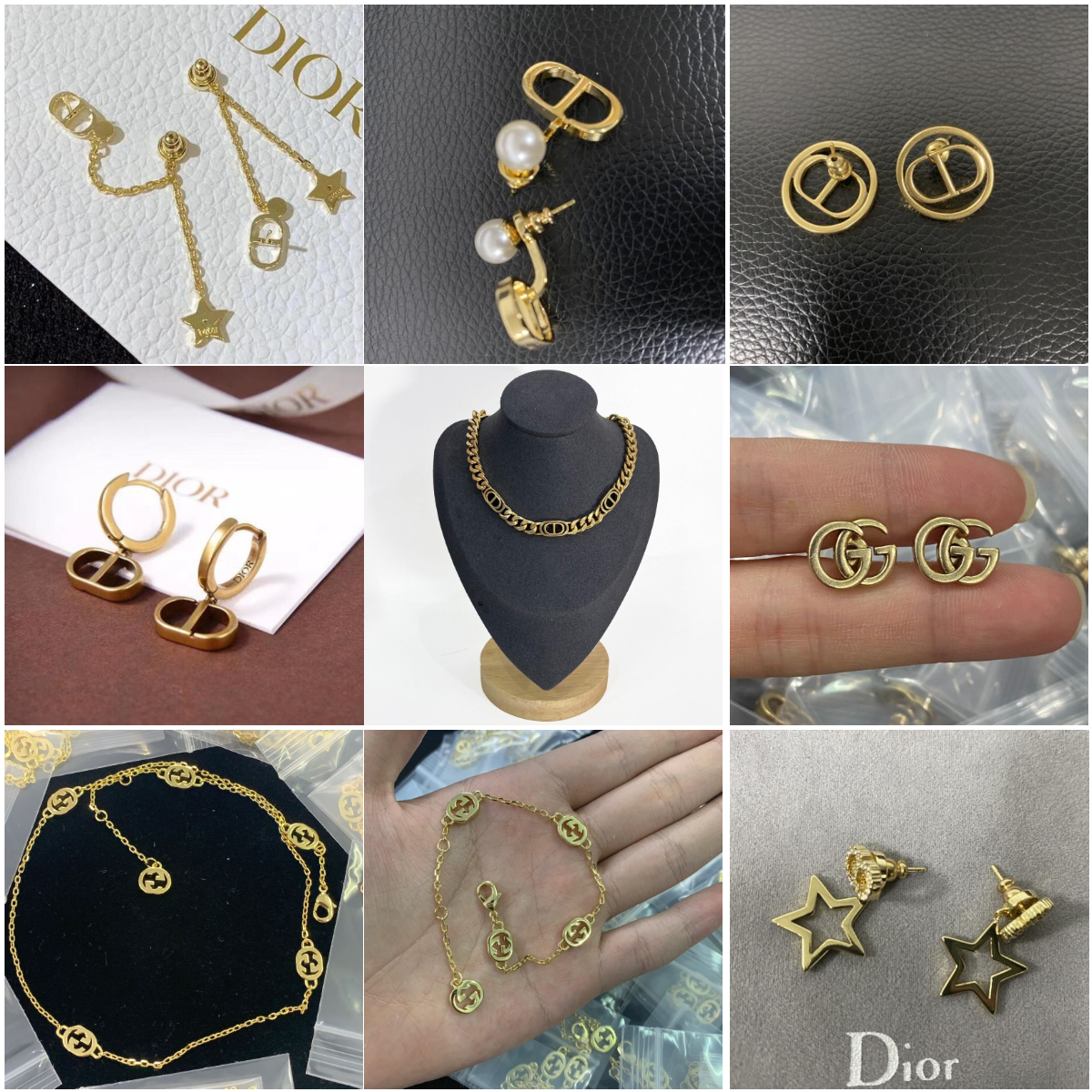 CD lettre boucle d'oreille pour femmes bretelles breloques étoile mode boucles d'oreilles pour mariage cadeaux de noël bijoux avec boîte-cadeau #