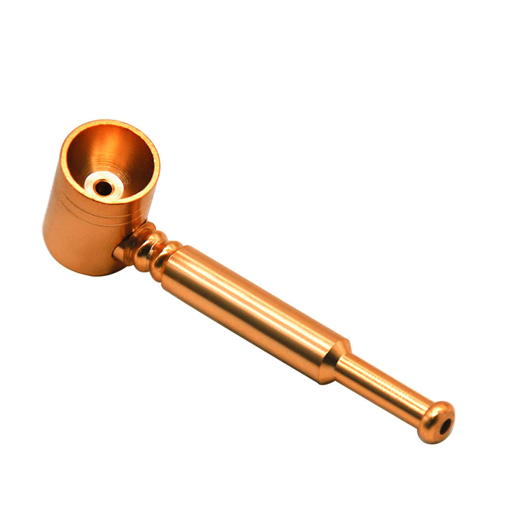 

oil burner pipe tobacco pipes spoon mini metal cigarette Thin Mouth Removable and portable smoke kit