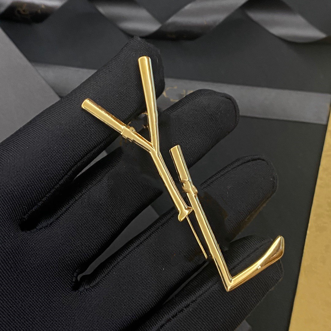 

Multi-style monogram brooch all-in-one suit accessories for men and women