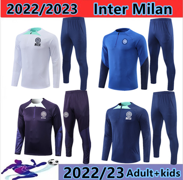 

2022-2023 inters mens and kids soccer tracksuit kit 22/23 men and boys football training tracksuits chandal futbol survetement foot tuta, Purple