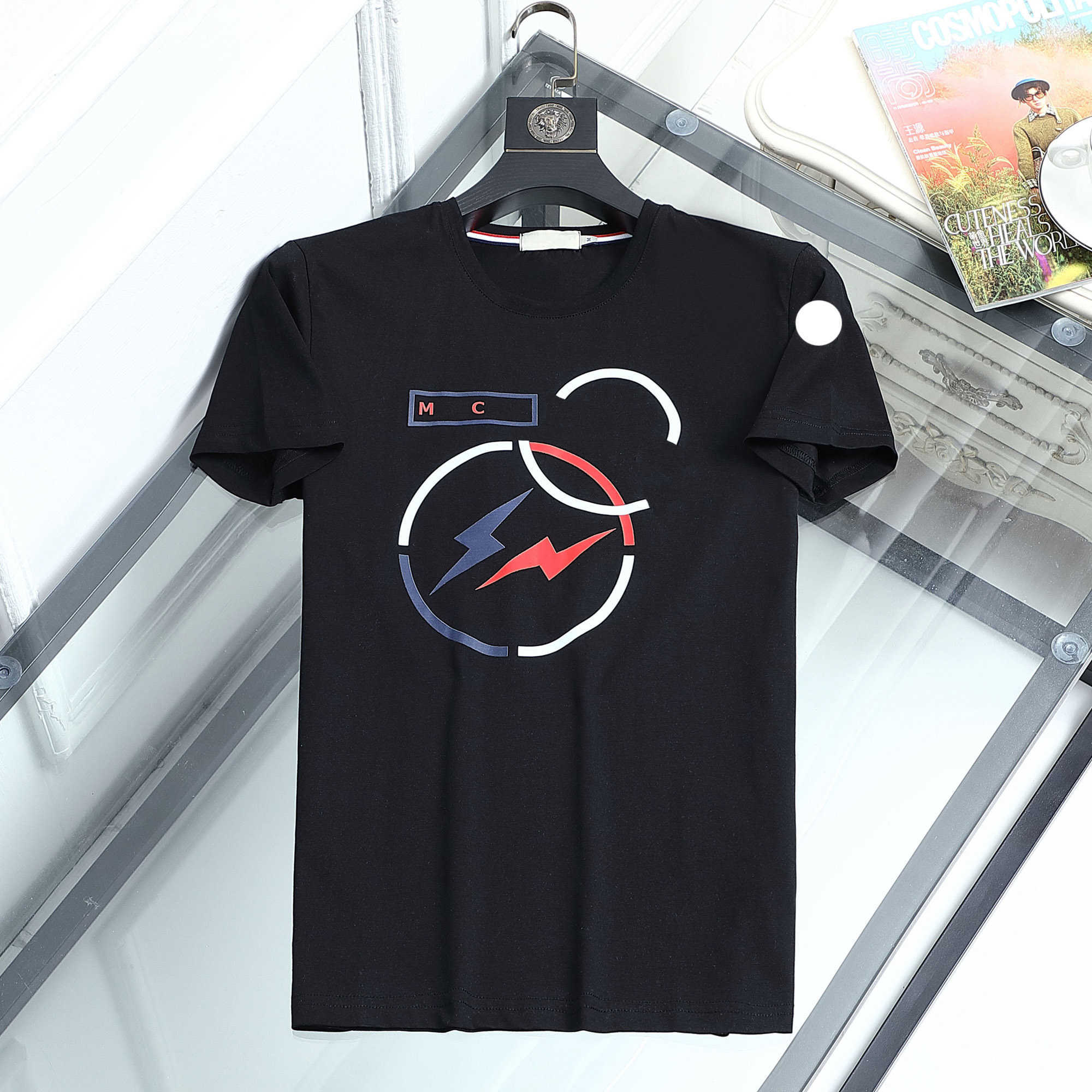 

Designer New Mens T-Shirts Monclair Classic Embroidered Casual Women t-shirts Fashion clothing Business short sleeve Calssic tshirt Size -XXXL J0TB, 03
