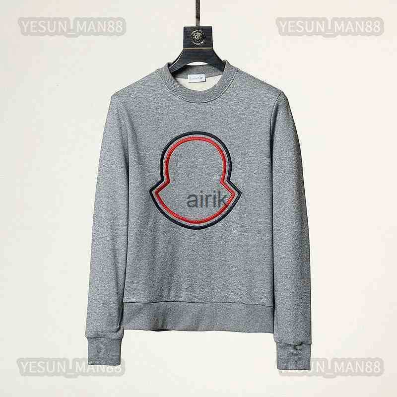 

Designer Hoodie Sweater: Monclair Classic Spring/Autumn Luxury Unisex Fashion with Camel Cock Embroidery and Printed Hood - Ideal for Men and Women, 12