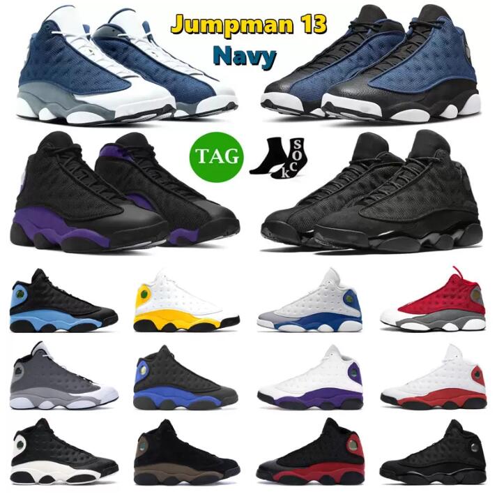 

Jumpman 13 men Retro Basketball Shoes 13s UNC French Brave Blue Del Sol Obsidian Court Purple Red Flint Playoffs Black Cat Hyper Royal women trainers sneakers