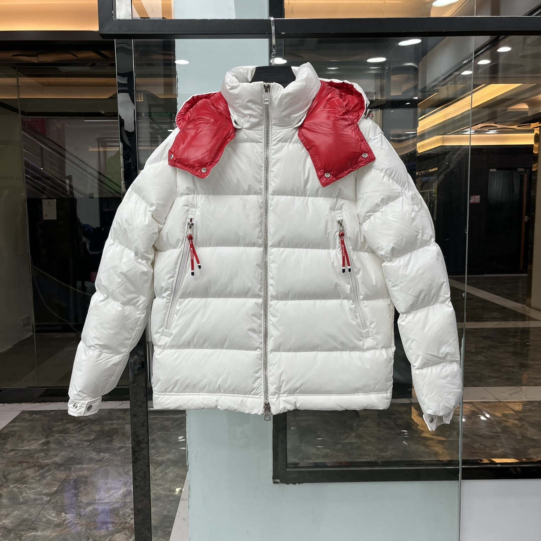 

2023 Luxury France Mens down jacket Letter Monclair Logo Knitted women Parkas Panel Casual coats Bomber jackets Designers Men S Clothing aa5