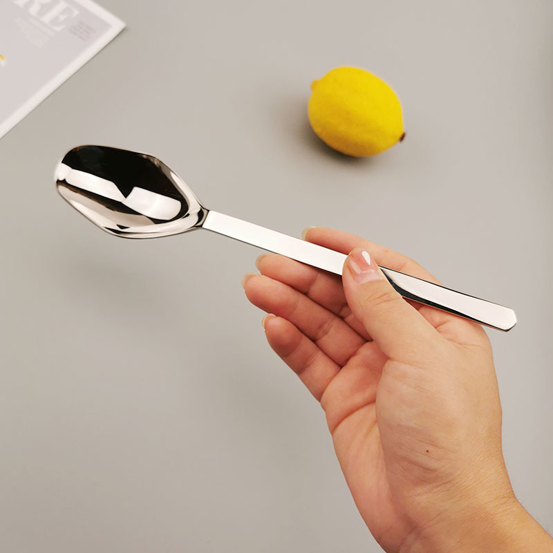 

Stainless Steel Spoon for Main Meal Dinner 304 Western Food Shaped Spoons 1223506