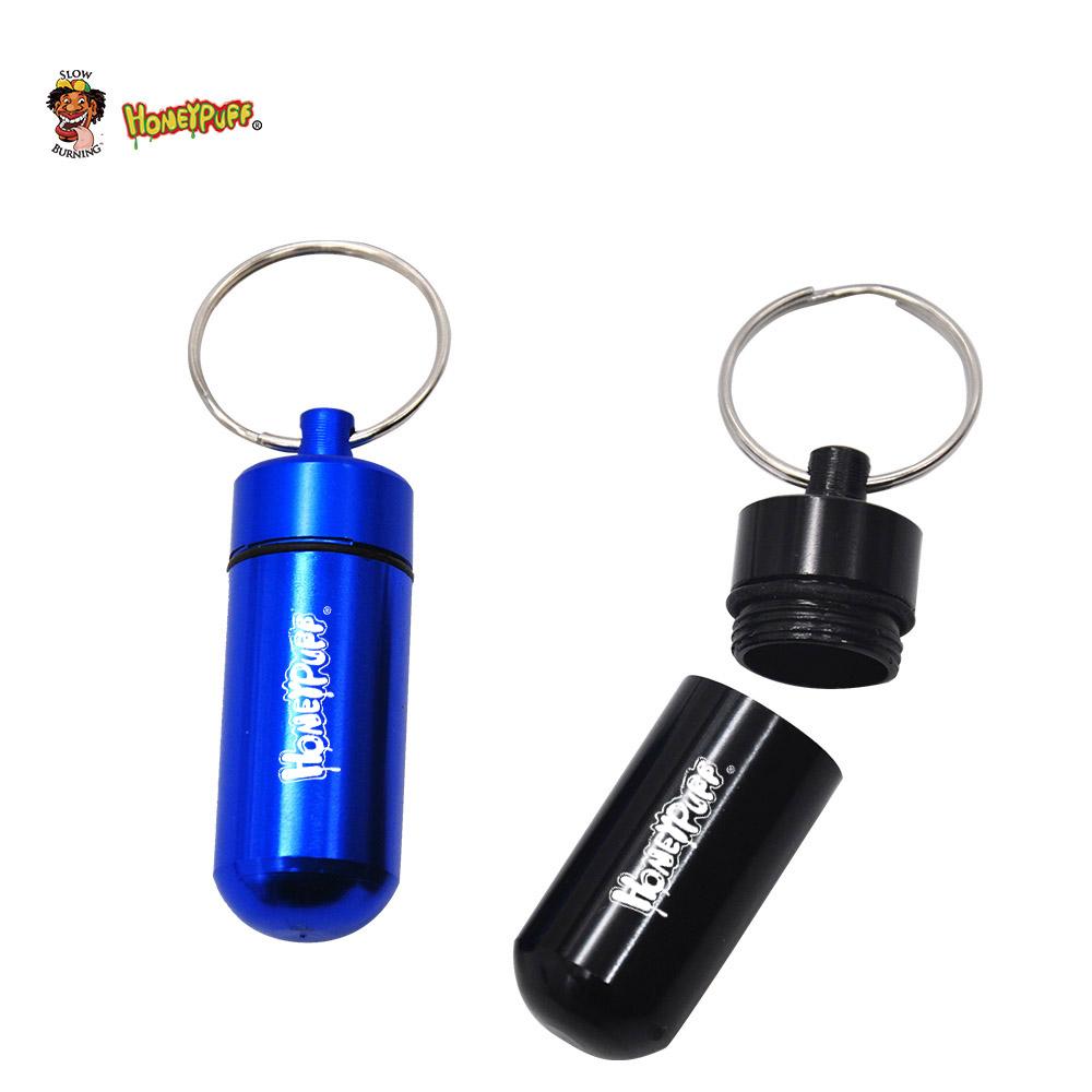 

smoke accessory Aluminum Airtight Proof Stash Jar 50MM Multi-Use Vacuum Seal Metal Bottle Pill Box Case Metal Storage Container disposable shisha vape pen
