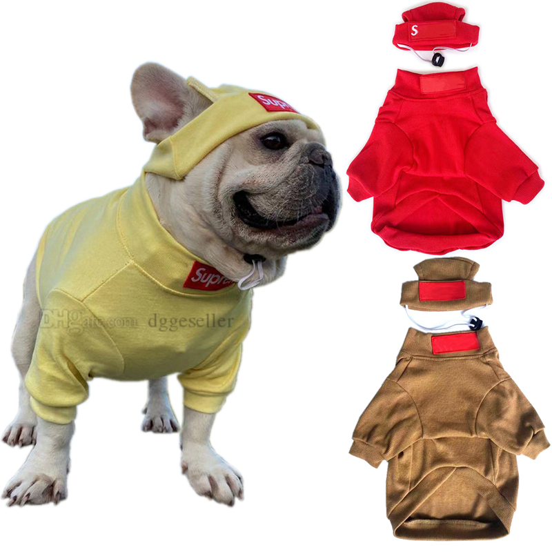 

Designer Dogs Clothes Dog Apparel with Hats Breathable Puppy Shirts High Collar Long Sleeve Elastic Pet Bottoming Shirt Loungewear for Small Dogs French Bulldog 441, Purple