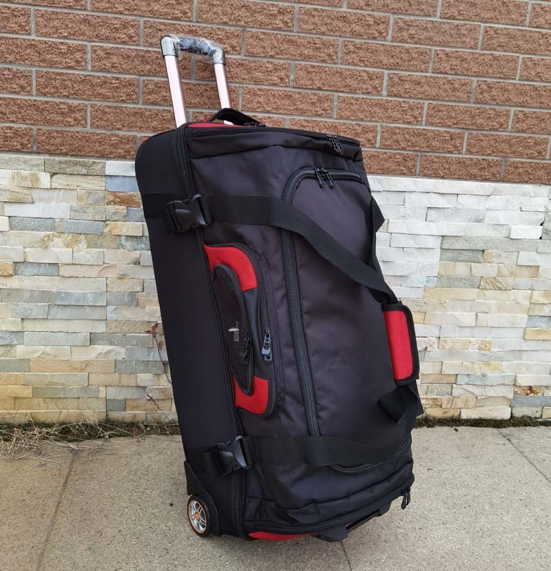 

Duffel Bags BeaSumore Large Capacity Shoulders Travel Bag 2732 inch Student Rolling Luggage Backpack Men Business Trolley Suitcases Wheel 221105, 27 inch