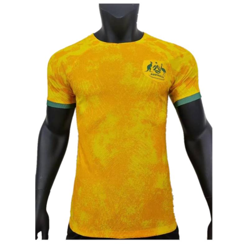 

2022 Australia Player Version Soccer Jersey Mens McGREE MACLAREN HRUSTIC MABIL MOOY Shirt BOYLE DUKE TAGGART LECKIE Football Uniform, Home