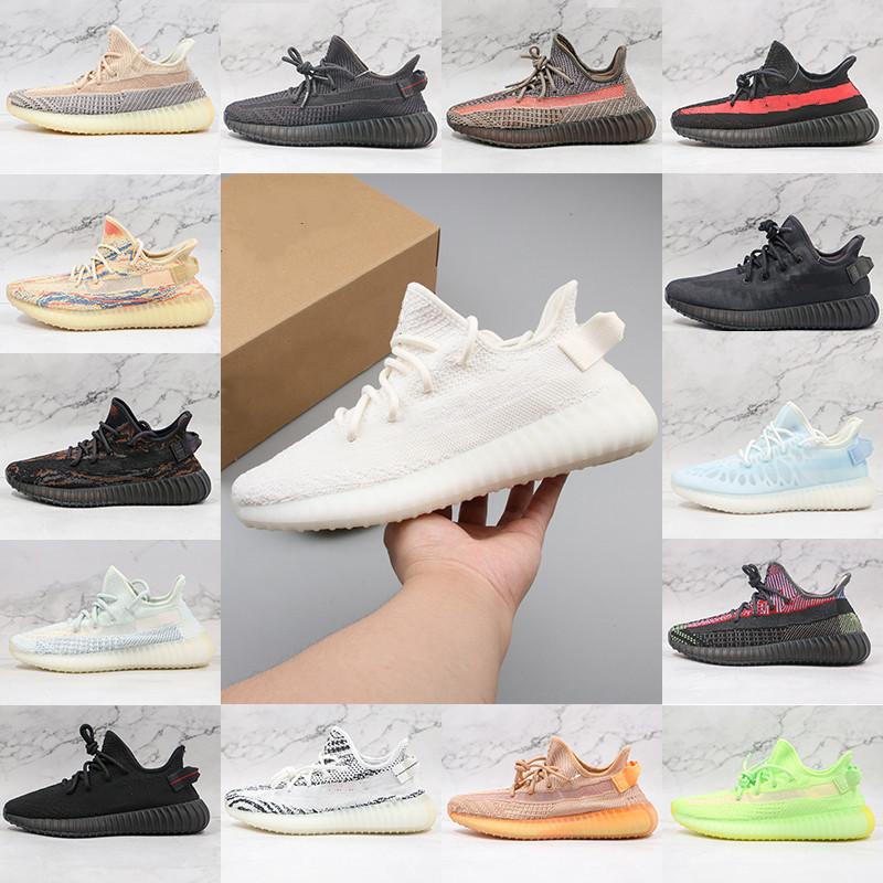 

men women Running shoes West Belgua 2 0 Semi Frozen Yellow Shoe x Oat Rock Ash Pearl Stone yeezies yezzies 350 35 Mono Ice Clay Static Reflective v2 Trainer boost kanye, 26