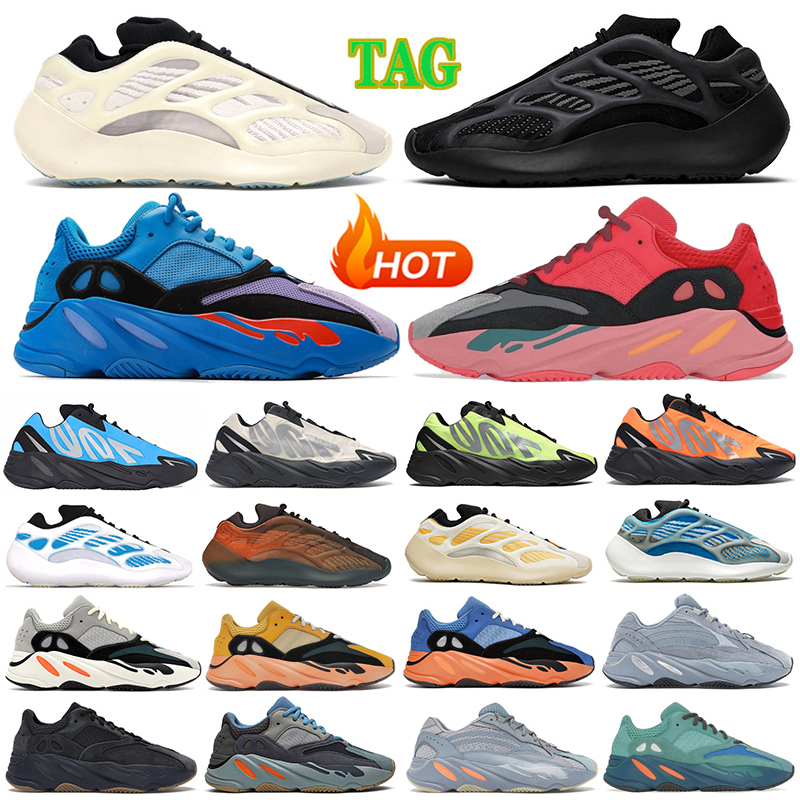

700 v3 running shoes men women yezzy 700s v2 mnvn kanye west wave runner designer sneakers Hi-Res Red Blue yeezies shoe outdoor yezzys sports trainers, Have a good game black