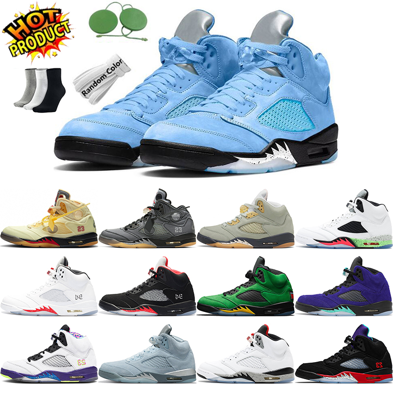 

jumpman 5 OG 5s Basketball shoes University Blue Sail Metallic Easter Jade Horizon Bluebird Raging Bull Oregon Ducks Hyper Royal What The
