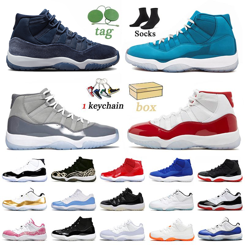 

Jumpman 11 Basketball Shoes Miamis Dolphins 11s Cherry Midnight Navy Cool Grey Bred Pure Violet Concord Space Jam Olive Lux Retro Trainers Sneakers With Box, C49 40-47