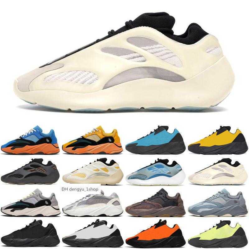 

Yezzzy v3 Bright Blue shoes Honey Flux 700s V2 BOOSTs''yezzies''700, #8 azael