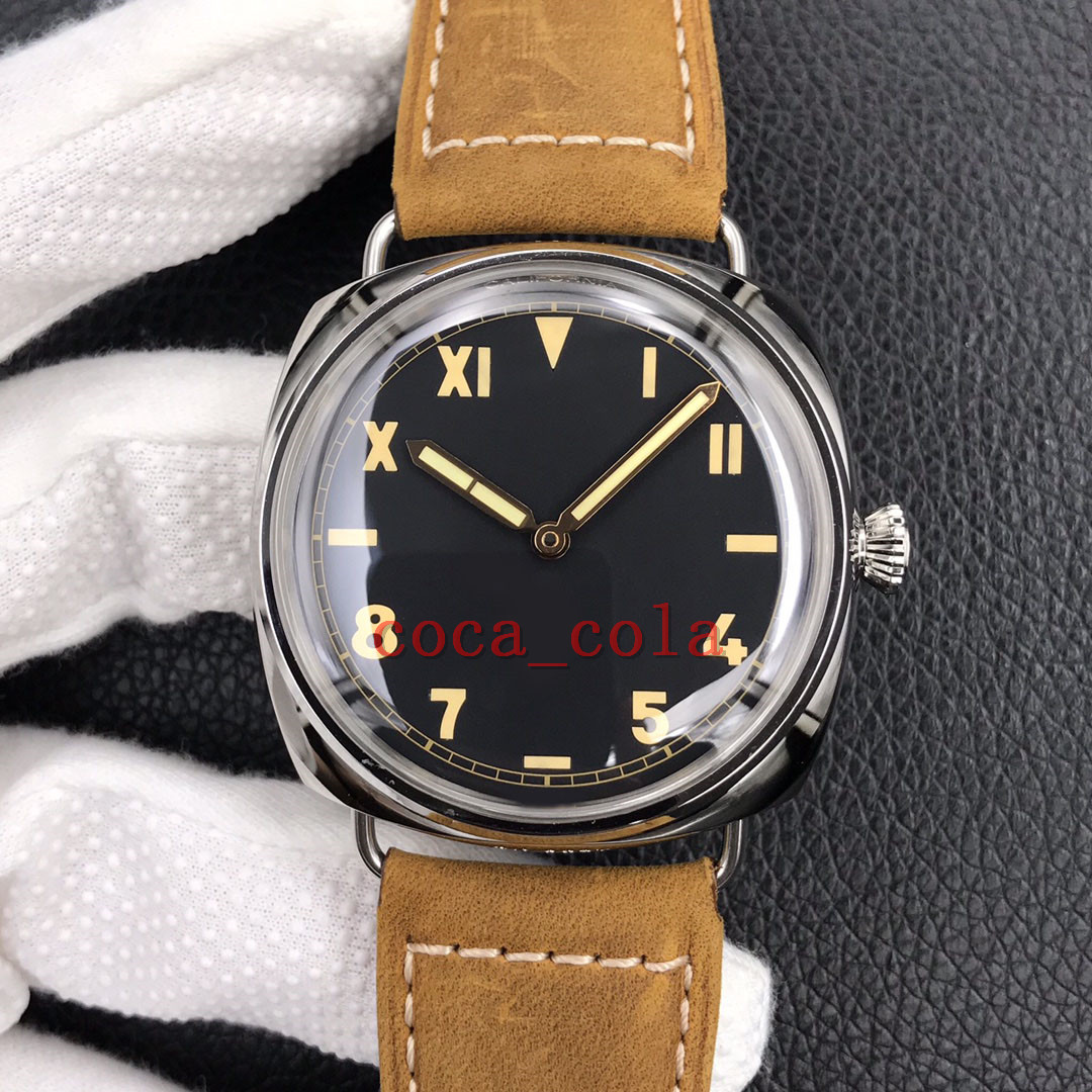

TopQuality Mens Watch Fashion 47mm PAM424 PAM00424 Stainless Steel Designer Leather Bands Watches Sapphire Glass Mechanical Automatic Men's Wristwatches