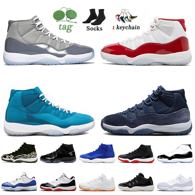 

Women Mens 11s Cherry Basketball Shoes 11 Jumpman Midnight Navy Cool Grey Concord Sneakers Bred Miamis Dolphins Animal Instinct Trainers Outdoor Sports, C46 40-47