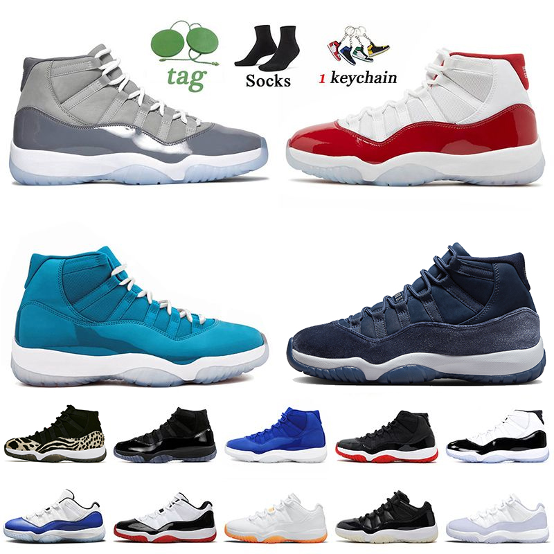 

Women Mens Jorden 11s Cherry Basketball Shoes Jorda 11 Jumpman Midnight Navy Cool Grey Concord Sneakers Bred Miamis Dolphins Animal Instinct Trainers Jorden11s, C31 high concord 45 36-47