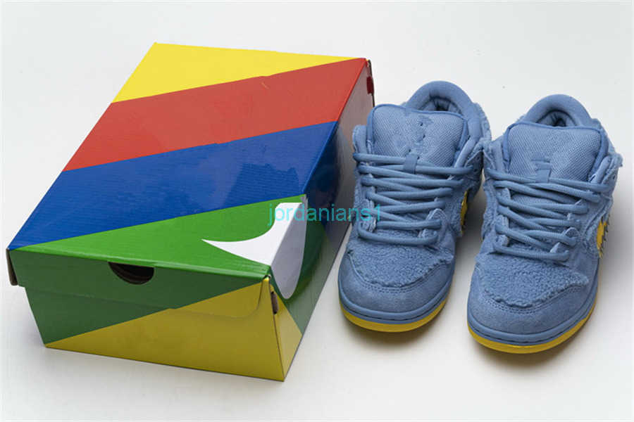 

Designer Shoes Grateful Dead x Low Pro QS Basketball Orange/Yellow/Blue/Green/Pink Bear Sneakers Sports Original