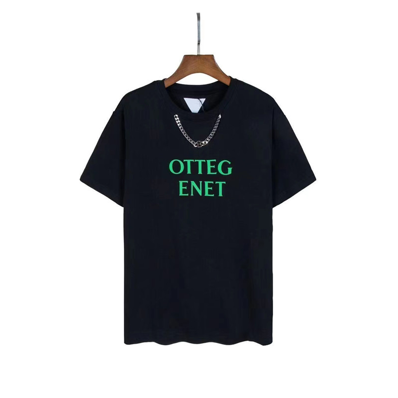 

designer shirt mens t shirts round neck casual short sleeve outdoor fashionable breathable sweat absorbing coat pure cotton letter printed clothing, Black