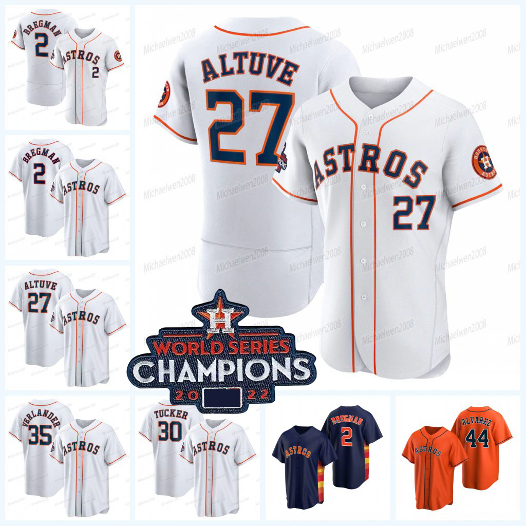 

3 Jeremy Pena Astros Jersey 2022 World Series ChampionsHouston Justin Verlander Jose Altuve Alex Bregman Yuli Gurriel Yordan Alvarez Luis Garcia Kyle Tucker, Black