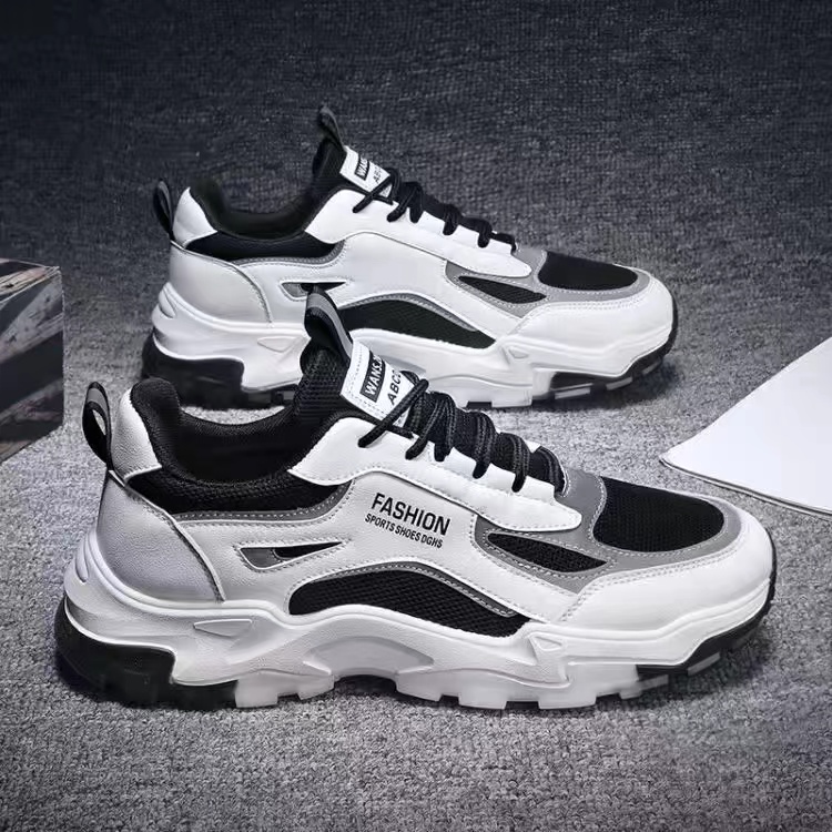 

Designer Men Casual Shoes Trainer Canvas Sneaker Fashion Lace Up Leather Rubber Sole Training Shoe, Color5