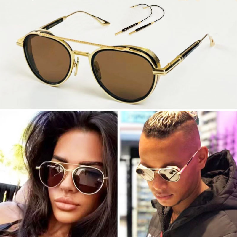 

DITA EPILUXURY 4 designer sunglasses men women luxury brand eyeglasses Interchangeable mirror legs dita new selling world famous fashions show Italian sun glasses
