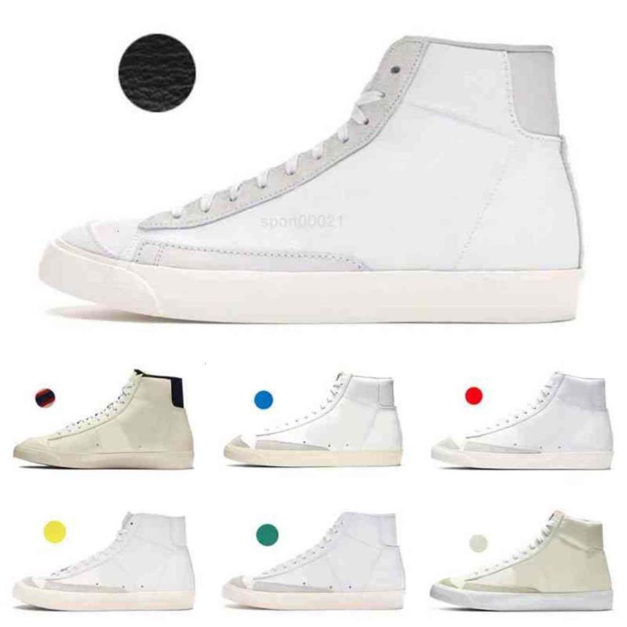 

Kids Shoes for Top Men Women Blazer Mid 77 Vintage Black White High Help Training Sneakers172p 8RQU