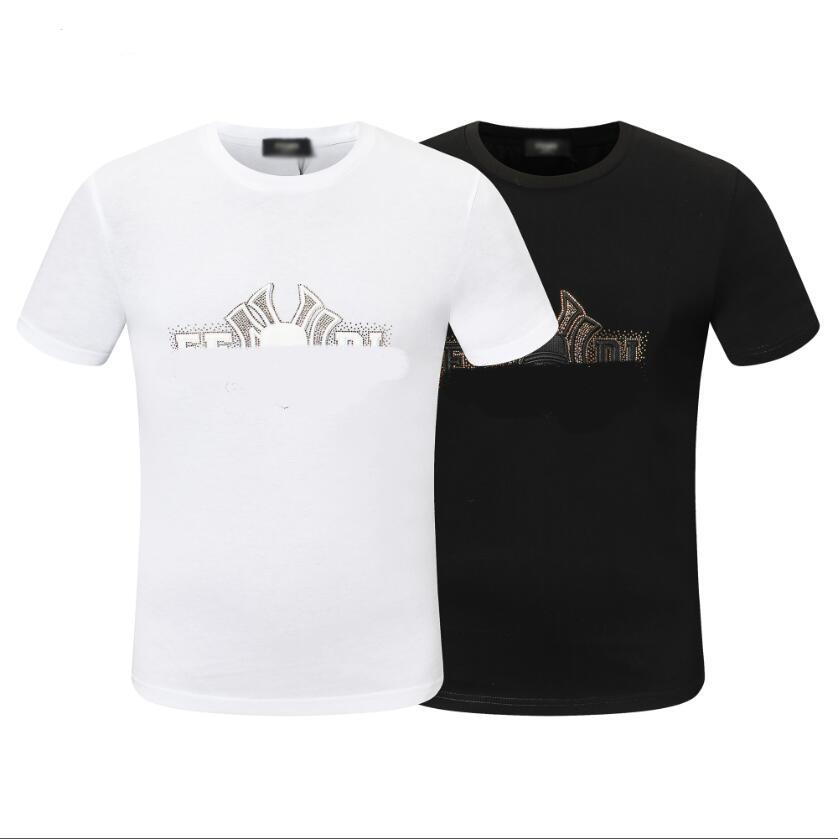 

Mens T Shirts Summer Men T-Shirts Short Sleeve Top Designer Tees Badge Shirt Man Tshirts Clothes Size -3XL High Quanlity#382, White