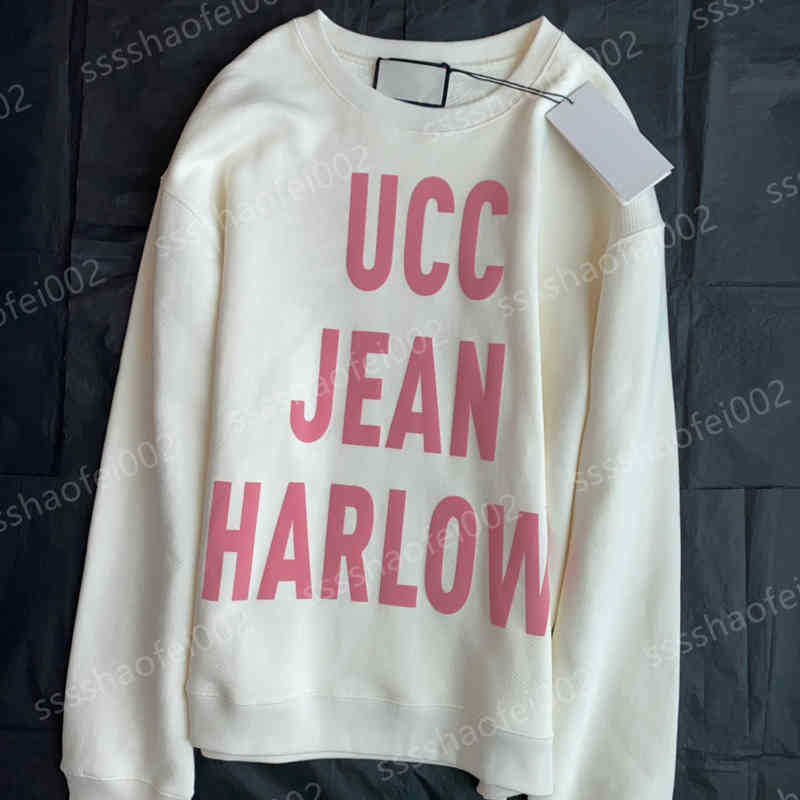 

Luxury Women Sweatshirts Fashion Brand GU Hoodie 2022AW Early Autumn Thin Drop Shoulder Long Sleeve Couple Street Sweater Designer Tops Jackets 0912, 11