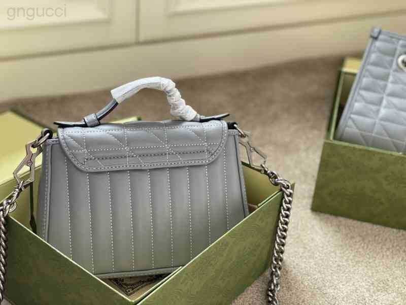 

Bags handbag Shoulder Bag Handbags Tote Designer Leather Wallet Women Crossbody Double Letter Button Decoration Classic Flap, Light grey