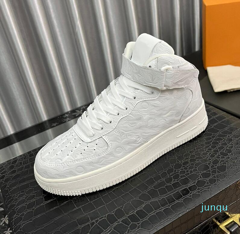 

2022 Luxury Designers Shoes Outdoor Mens Low high top Skateboard Shoe One Unisex Knit Airs Wheat Black Triple White Casual