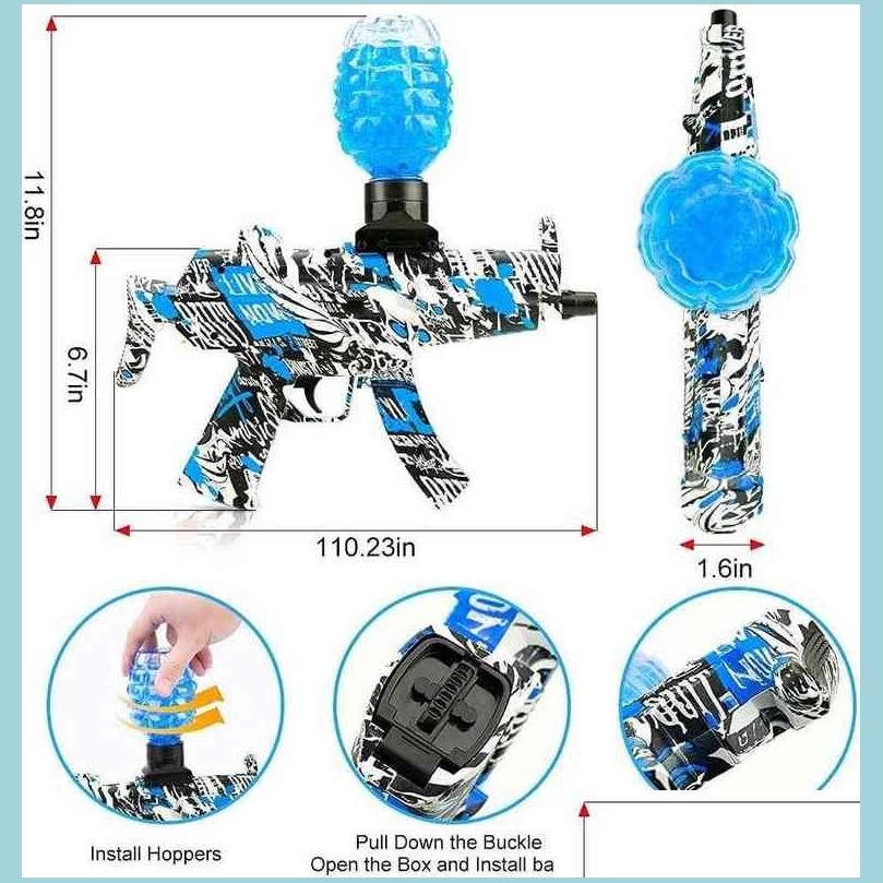 

Gun Toys Gun Toys Pistol Mainan Blaster Gel Burst Kecepatan Tinggi Elektrik Airsoft Permainan Luar Ruangan Cs Untuk Dewasa Anak Laki Dhdwy