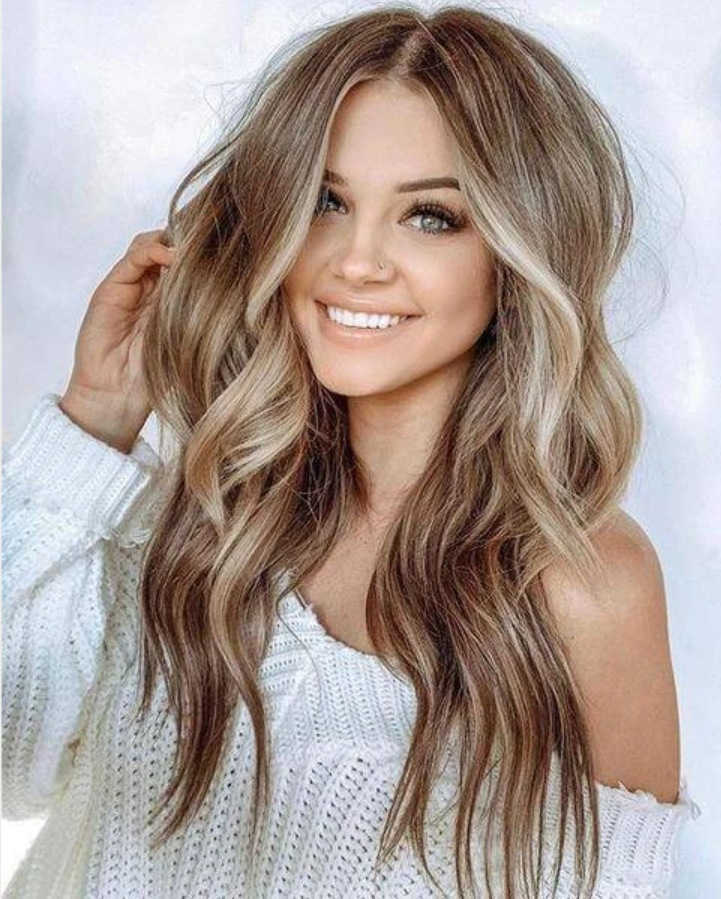 

Hair Lace Wigs Women's Long Hair Big Wave Curly High Temperature Silk Wig Headgear, Picture color